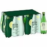 Maison Perrier Forever Agua mineral natural con Gas con Sabor Lima, 4 Packs de 6 x 50 cl, 24 Botellas