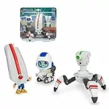 Pinypon Action - Robots Space Pack, 3 Figuras Diferentes, 2 Robots espaciales y un muñeco Astronauta, con Piezas Desmontables e Intercambiables, para niños y niñas Desde 4 años, Famosa (700017340)