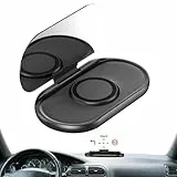 Moreeulsi Navegador GPS para salpicadero de coche, navegación en salpicadero para coche | Navegador de visualización frontal,Lentes de perspectiva Navegador de coche Carga rápida inalámbrica magnética