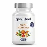 Multivitaminas y Minerales - 450 Comprimidos (Suministro para +1 año) - Todas las Vitaminas A,B,C,D3,E, Calcio, Zinc, Selenio – Multivitaminico Activo Completo para Hombre y Mujer