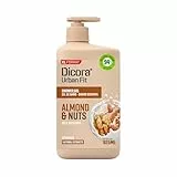 Dicora Urban Fit | Gel de Ducha con Vitamina B Almendras & Nueces | Gel de Baño Nutritivo e Hidratante | Extractos Naturales | Tamaño 825 ml