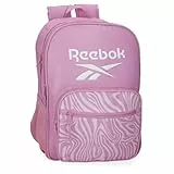 Reebok Festival Mochila Escolar Rosa 30x40x12 cms Poliéster 14,4L by Joumma Bags