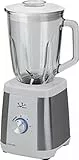 Jata BT797 Batidora de Vaso 1300 W, Capacidad 1,5 L, Cuchilla Dentada de Acero Inox, Cuerpo de Acero Inoxidable, 2 Velocidades + Pulse, Pica hielo