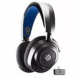 SteelSeries Arctis Nova 7P Wireless - Cascos PS5 Inalámbricos - Controladores magnéticos de neodimio - 2,4GHz + Bluetooth - 38h de batería- Micro ClearCast Gen2 IA - PS5, PC, VR, móvil