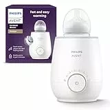 Philips Avent SCF358/00 - Calentador de biberones con control inteligente de temperatura, tecnología de baño de agua, apagado automático, modelo SCF358/00