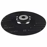 Bosch 2 609 256 257 - Plato lijador para amoladoras angulares, sistema de sujeción, 125 mm