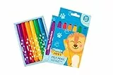 Jovi - MY FIRST 6 rotuladores super lavables para niños, punta gorda redondeada, Felt Pen colores surtidos (1206)