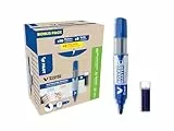 PILOT Greenpack, V-Board Master, azul, 10 marcadores y 10 recambios, (WLT556282)