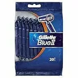 Gillette BlueII - Maquinillas Desechables para Hombre 15+5, dos Hojas de Afeitar, Cabezal Fijo