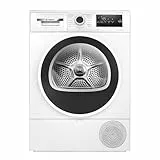 Bosch - Secadora con bomba de calor, 8 kg, Serie 4, Easy Clean, AutoDry, Antiarrugas, Blanco, WTR85V00ES, Lanzamiento 2025