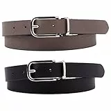 Levi's Feminine Reversible Belt Cinturón Mujer, Black normal, 95 cm