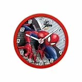 Kids Licensing Spiderman - Reloj de Pared - Reloj Decorativo Infantil - 25 cm