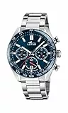 LOTUS Reloj Hombre 18916/4 Chrono Caja de Acero Inoxidable 316l Plateado Correa de Acero Inoxidable 316l Plateado