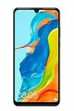Huawei P30 Lite 128 GB 6.1 pulgadas FHD Dewdrop Display Smartphone con cámara triple ultra ancha AI de 48 MP, 4 GB de RAM, teléfono móvil Android 9.0 sin SIM, Dual Sim, versión del Reino Unido, negro