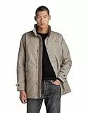 G-Star Para Hombre Padded trench, Gris (elephant skin D23627-D342-G106), L