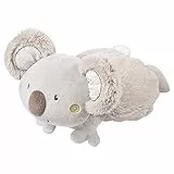 Fehn 064230 - Peluche térmico de koala, saco de pepitas de uva calmante con simpático diseño de koala para bebés y niños pequeños a partir de 0 meses, tamaño: 22 cm, Gris