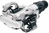 SHIMANO Pdm520s, Pedales Unisex Adulto, Plata, Silver