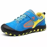 Mishansha Unisex Ligero Zapatillas de Deporte para Niños Niñas Sneakers Transpirable Cómodos Zapatos Casuales, Azul 31