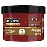 TRESemmé Mascarilla para cabellos secos y con tendencia a encresparse Liso Keratina con aceite de marula y keratina, 440ml