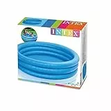 Intex 58446NP - Piscina Hinchable 3 Aros Azul 168 x 38 cm, 581 litros