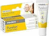 Medela Purelan - Crema 100% natural, 100% lanolina, 7 g, ideal para los pezos doloridos y la piel seca de toda la familia