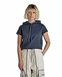 G-Star Para Mujer Sudadera con capucha Boxed Graphic, Azul (fantem blue D21556-D136-863), XS