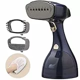 LEBENLANG Plancha Vertical Vapor 1500W - 25g/min & Depósito 300ml con Guante I Plancha Vapor Vertical Steamer Plancha de Viaje Ropa Vertical Vapor Vertical Plancha A Vapor Mano