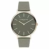Liebeskind LT-0267-LQ, Reloj Mujer, Gris-ip Oro Rosa, 38 mm
