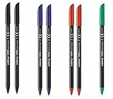 Rotuladores 1200, pack de 7 unidades (2 negros, 2 azules, 2 rojos, 1 verde)