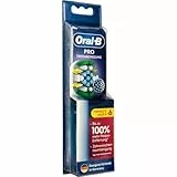 Oral-B Pro - Cabezales de limpieza profunda para cepillo de dientes eléctrico, 6 unidades, limpieza profunda con innovadoras cerdas en forma de X, accesorio original Oral-B para cepillo de dientes,
