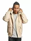 Urban Classics Heavy Hooded Jacket Chaqueta, Beige, M para Hombre