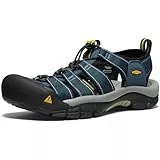 KEEN Newport H2, Sandalias Hombre, Azul (Navy/Medium Gray), 43 EU