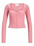 JJXX Jxfunny Str LS Rib Cardigan JSR Suéter, Confetti, XL para Mujer