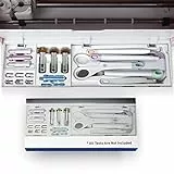 Tiga Organizador de herramientas para Cricut Maker/Maker 3, bandeja de cuchillas de corte, bandeja de herramientas, cajón de almacenamiento de cuchillas (TP1190)