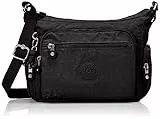 Kipling Gabbie S Bandolera Pequeña, Talla única, Black Noir