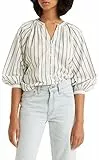 Levi's Blusa Lainey para Mujer, Rayanne Stripe Blue Nights, S