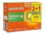 APISERUM - Pack Defensas Cápsulas - Tres Meses de Tratamiento - Mantiene y Refuerza Las Defensas - Multivitamínico Con Jalea Real, Vitamina C, Echinacea, Zinc, Reishi y Shitake