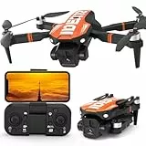 LE-IDEA GPS Drone con Cámara 4k, IDEA12GPS 4k Drone con Posicionamiento óptico Motor Sin Escobillas Modo Sin Cabeza, RC Quadcopter con Retorno Inteligente a Base para Principiantes y Adultos