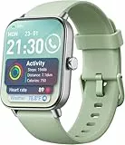 Reloj Inteligente Mujer con Llamadas y Alexa Incorporada,1.8' Smartwatch Mujer con Pulsómetro/sueño/SpO2,WhatsApp Notificaciones,110+ Modos Deportivos,Reloj Deportivo Impermeable IP68 para Android iOS
