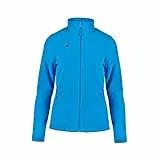 Izas - Forro Polar para Mujer - Chaqueta Polar con Cuello Alto y Cremallera - Forro Polar de Invierno Ligero y de Secado Rápido - Ideal para Actividades al Aire Libre - Padru Turquesa - XS