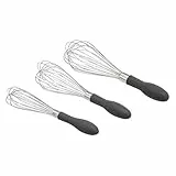 Amazon Basics 3 unidad Set de varillas de acero inoxidable, Gris