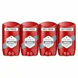 Old Spice Original Desodorante En Barra Para Hombres 4x50 ml, Fresco 24 Horas, Todos Los Días Con Uso Diario, Perfume Duradero, Fragancia Excepcional, Protección Contra El Mal Olor