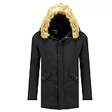 Geographical Norway Bagway Men Parka de Hombre, Marine, XL
