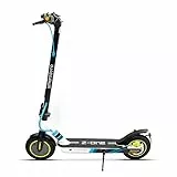 smartGyro Z-One Blue - Patinete Eléctrico de 36V, 400W de Potencia Máxima, Batería 8Ah, Autonomía 30Km, Ruedas de 10' Neumáticas, Triple Frenada, App, Certificado DGT, Segunda Generación
