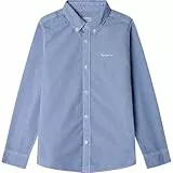 Pepe Jeans Camdem Camisa, Azul (Azul Azzurro), 12 años para Niños