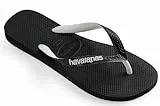 Havaianas - Top Mix, Chanclas Cómodas, Duraderas y Ligeras, Tiras Bicolor con la Bandera de Brasil, Suela Antideslizante, Adultos Unisex