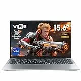 NAIKLULU 15.6 Pulgadas Laptop Pc Portatil Processor i3-1025G1 (1,2 a 3,4GHz), RAM 16GB SSD 512GB Computadora Ordenador Portatil 2025, 6000Mah/Teclado Retroiluminado/Tapa Metálica/Desbloqueo por Huella