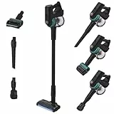 HOOVER Aspiradora Escoba Sin Cable para Mascotas, Maniobrable 360 Grados para Todo Tipo de Suelos, Cepillo Anti-Enredos con Luces LED [HF4]