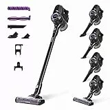 Taurus - Aspirador escoba HS-2900, 3-in-1: escoba eléctrica, de mano y vertical, Autonomía 50 min, Filtro EPA, Modo Eco y Turbo, Zapata con 2 cepillos intercambiables, Set accesorios, Negro