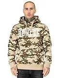 BENLEE Rocky Marciano Carlyn Sudadera con Capucha, Camo Desert, M para Hombre